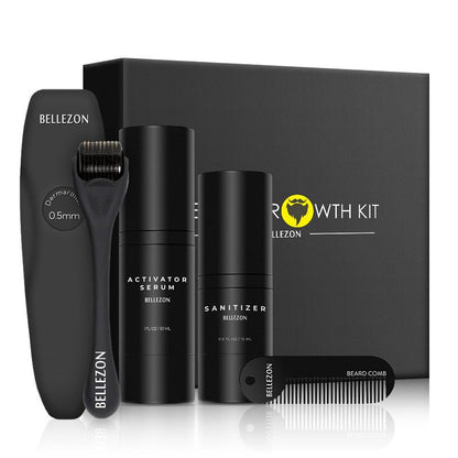 Beard Growth Liquid Beard Care Set - B E A U T Y P R E M I U M