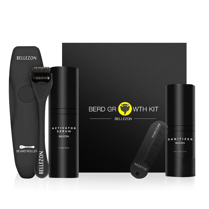 Beard Growth Liquid Beard Care Set - B E A U T Y P R E M I U M
