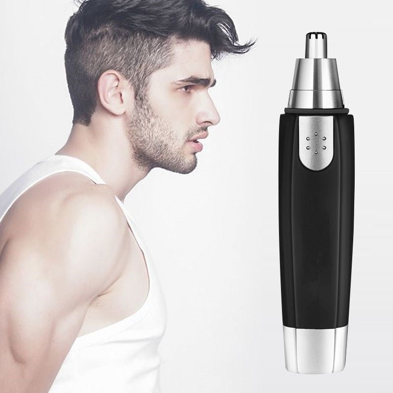 Electric Nose Hair Trimmer Men Women Ear Razor Removal Shaving Tool Face Care - B E A U T Y P R E M I U M