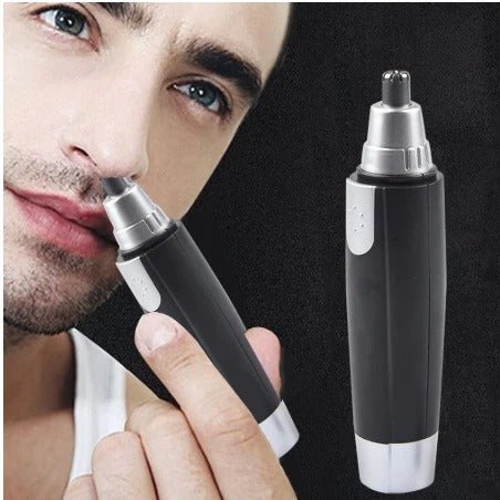 Electric Nose Hair Trimmer Men Women Ear Razor Removal Shaving Tool Face Care - B E A U T Y P R E M I U M